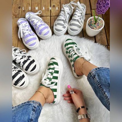 ونس پشت باز راه راه - کد 1137 - Image 8