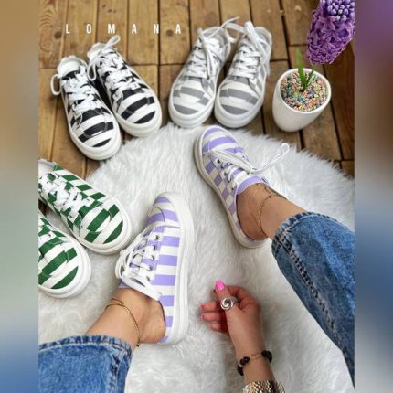 ونس پشت باز راه راه - کد 1137 - Image 6