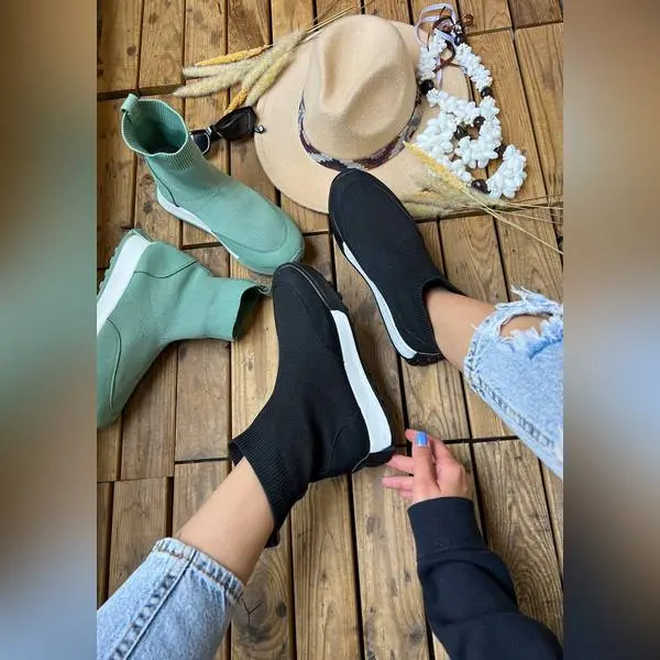 کتونی بافتی ساقدار _ 1208