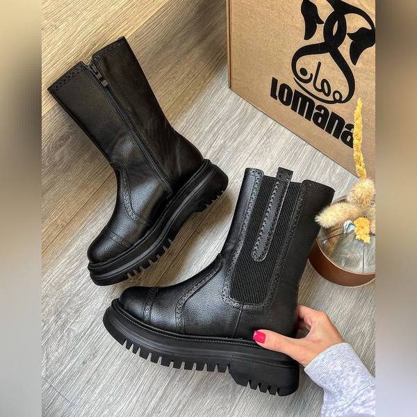 بوت بغل کش و زیپ _ 1264