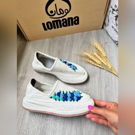 ونس گیوه ای گلآبی _ 1475 - Image 3