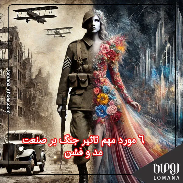 6 مورد مهم تاثیر جنگ بر صنعت مد و فشن