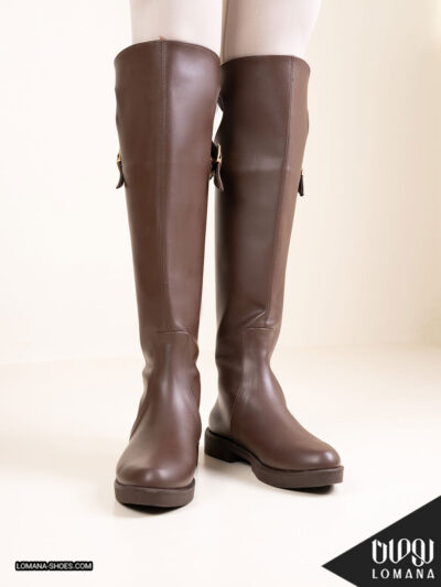 بوت بلند پشت ضربدری لومانا - کد 2464