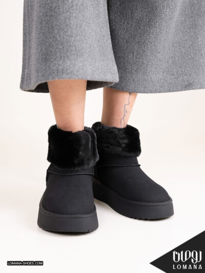 بوت آگ کلاسیک خزدار لومانا - کد 2593