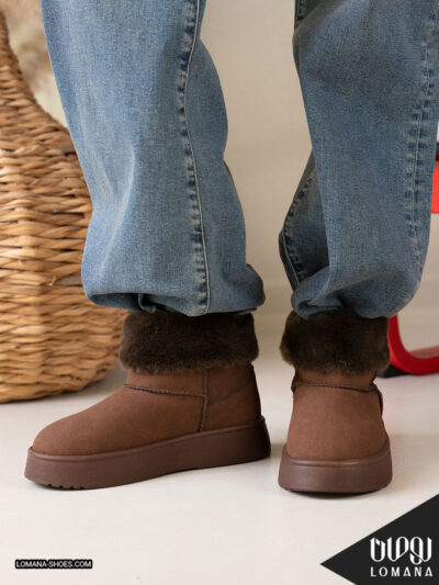 بوت آگ کلاسیک خزدار لومانا - کد 2593