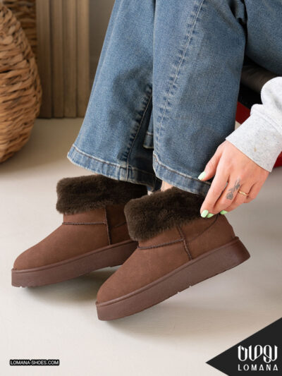 بوت آگ کلاسیک خزدار لومانا - کد 2593