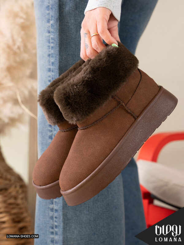 بوت آگ کلاسیک خزدار لومانا - کد 2593