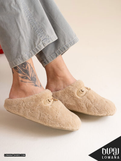 اسلیپر پشمی هاله لومانا - کد 2596