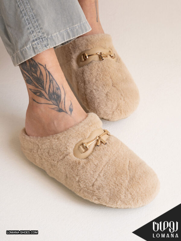 اسلیپر پشمی هاله لومانا - کد 2596