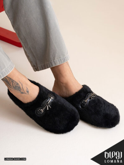 اسلیپر پشمی هاله لومانا - کد 2596