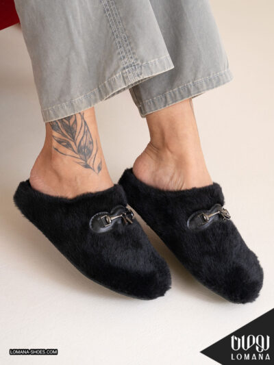 اسلیپر پشمی هاله لومانا - کد 2596