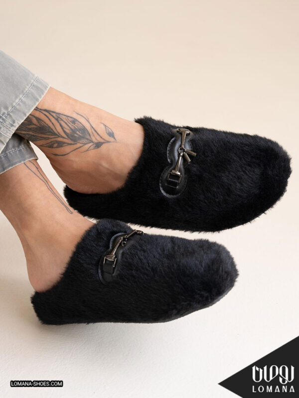 اسلیپر پشمی هاله لومانا - کد 2596