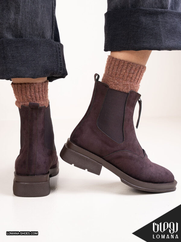 بوت وارداتی جلو زیپ لومانا - کد 2519