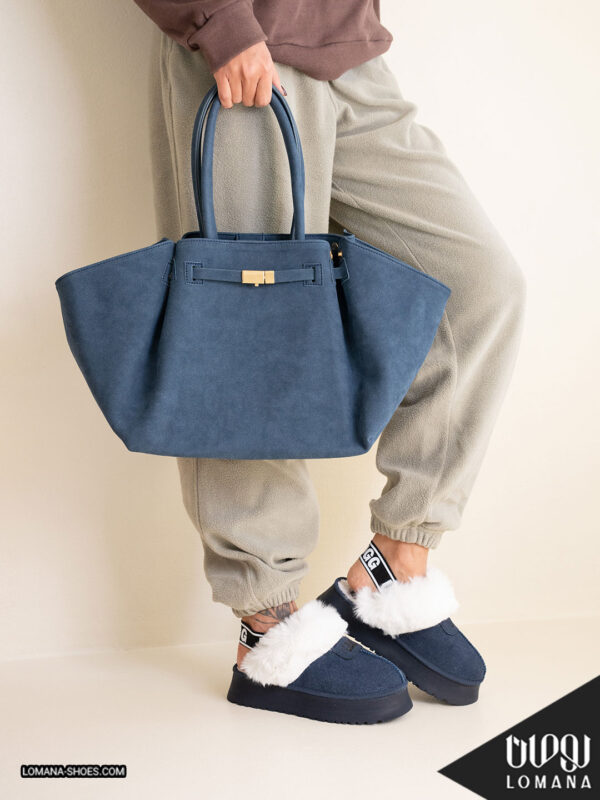 ست کیف مهدیس جلوقفلی و نیم بوت آگ پشت کش لومانا - کد 2587