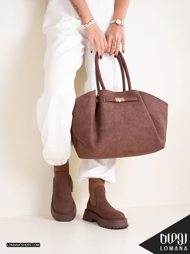 ست کیف مهدیس جلوقفلی و بوت مادیار لومانا - کد 2585