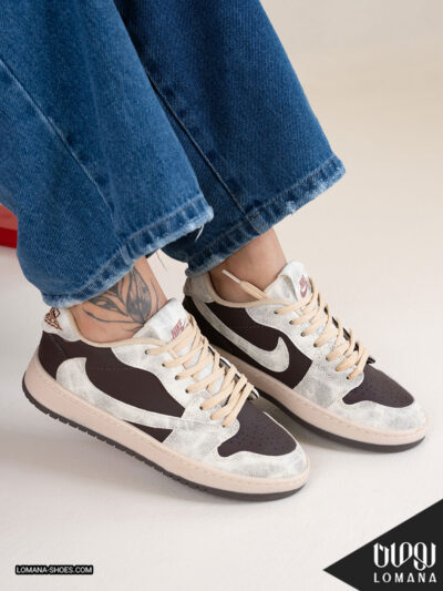 کتونی نایک تراویس ابر و بادی لومانا - کد 2544