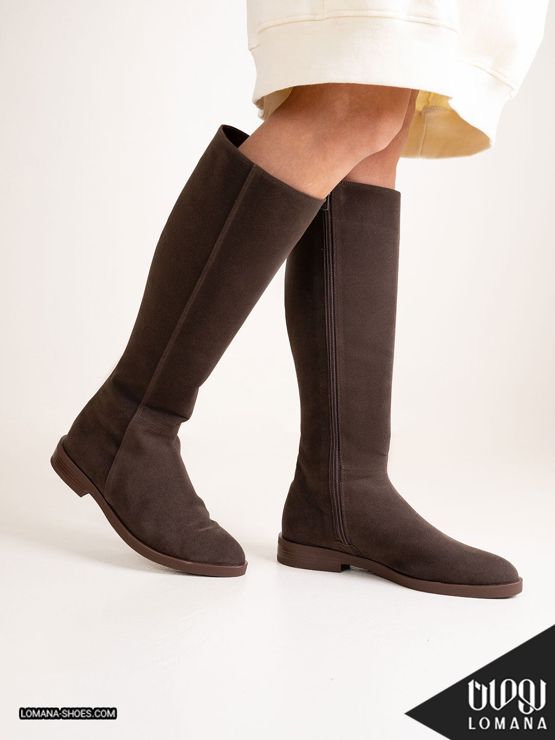 بوت بلند وارداتی تانیا لومانا - کد 2592 بوت بلند وارداتی تانیا لومانا - کد 2592