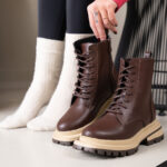 بوت بندی دورنگ لومانا - کد 2630