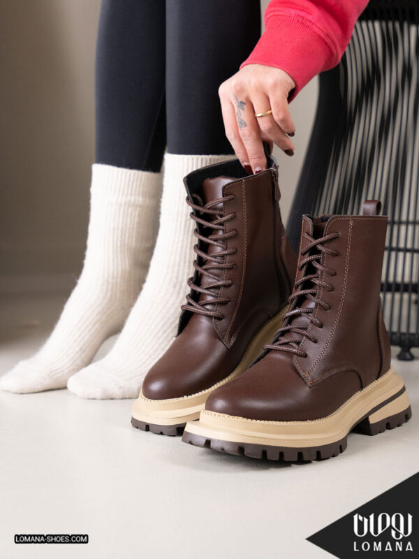 بوت بندی دورنگ لومانا - کد 2630