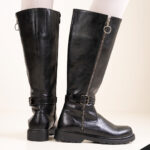 بوت بلند دوزیپ لومانا - کد 2612