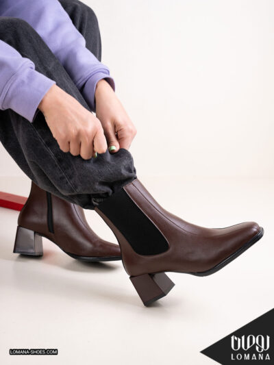 بوت پاشنه بغل کش آدنا لومانا - کد 2617