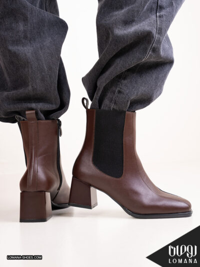 بوت پاشنه بغل کش آدنا لومانا - کد 2617