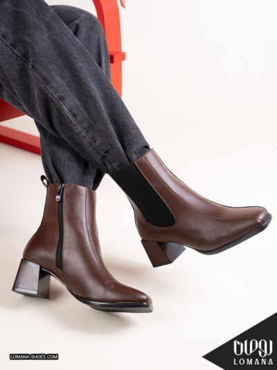 بوت پاشنه بغل کش آدنا لومانا - کد 2617