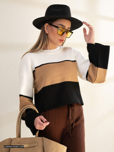 بافت راه راه - کد 2603