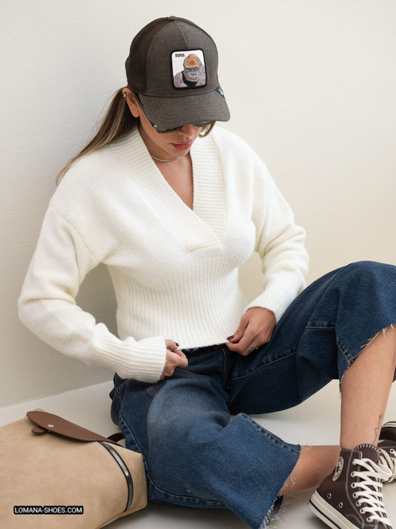 بلوز بافت تالین - کد 2601