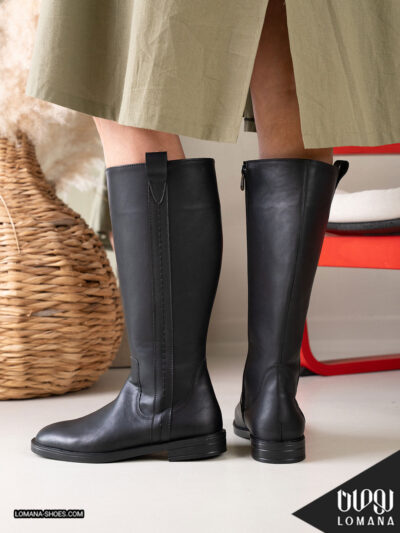 بوت بلند بغل دوخت لومانا - کد 2647