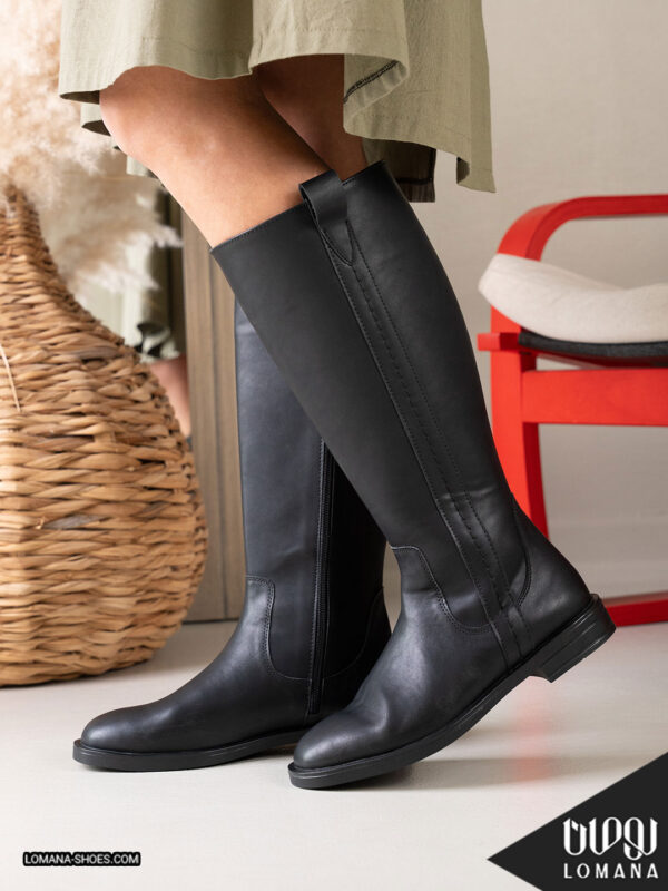 بوت بلند بغل دوخت لومانا - کد 2647