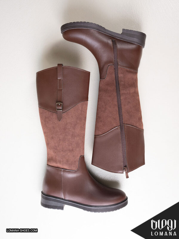 بوت بلند ترکیبی لومانا - کد 2628