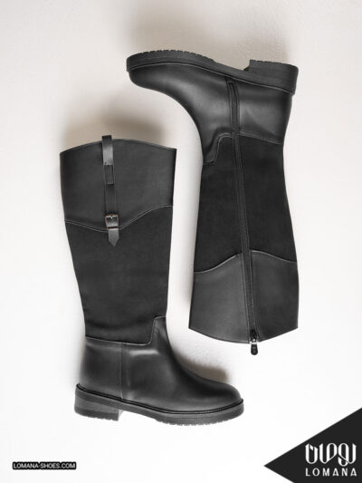 بوت بلند ترکیبی لومانا - کد 2628