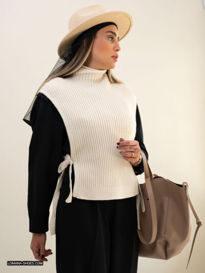 وست بافت یقه اسکی - کد 2602