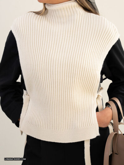 وست بافت یقه اسکی - کد 2602