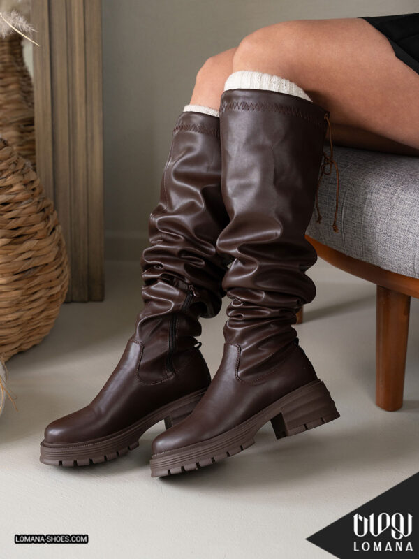 بوت بالای زانو تابان لومانا - کد 2623