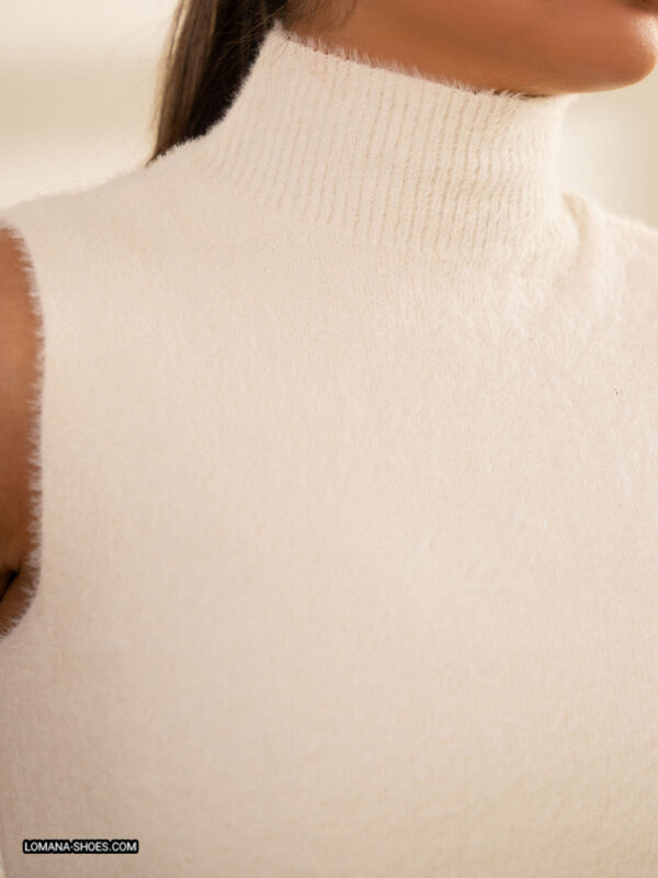 تاپ بافت یقه اسکی - کد 2607