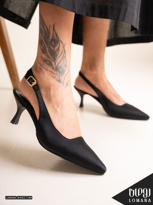 کفش پاشنه گلاره لومانا - کد 2693