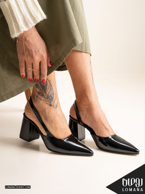 کفش پاشنه لنیا لومانا - کد 2695