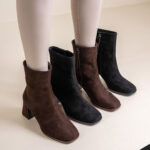 بوت وارداتی پاشنه اخمی لومانا - کد 2662