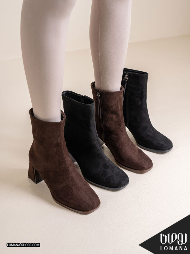 بوت وارداتی پاشنه اخمی لومانا - کد 2662