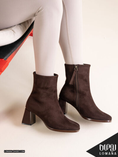 بوت وارداتی پاشنه اخمی لومانا - کد 2662