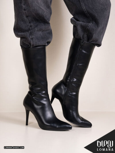 بوت وارداتی پاشنه صدف لومانا - کد 2658