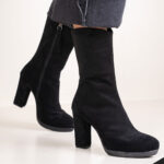 بوت پاشنه وارداتی شیدا لومانا - کد 2656