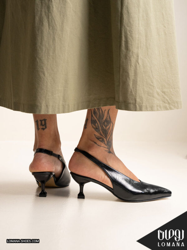 کفش پاشنه لاله لومانا - کد 2698