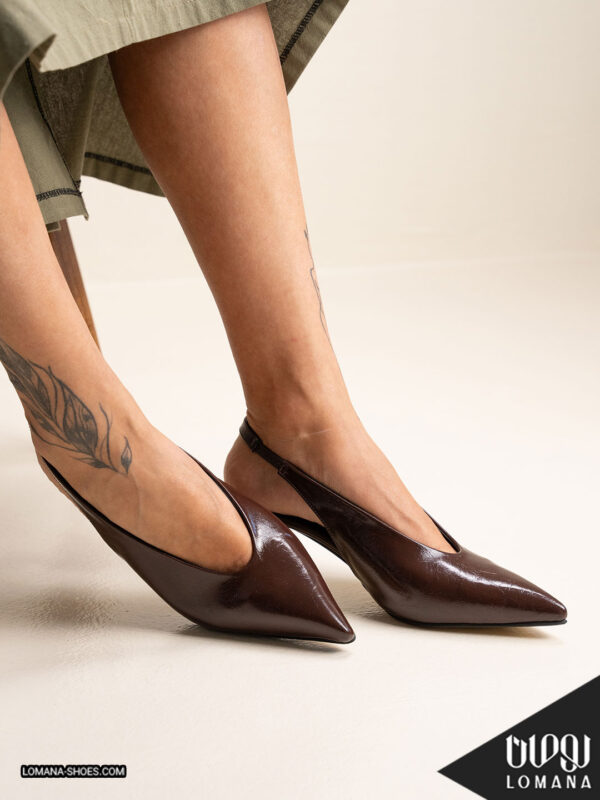 کفش پاشنه لاله لومانا - کد 2698