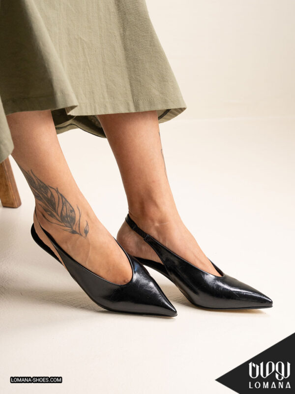 کفش پاشنه لاله لومانا - کد 2698