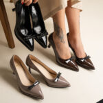 کفش پاشنه نیکناز لومانا - کد 2709