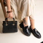 ست کیف چهار یراق سریر و لوفر سلین لومانا - کد 2744