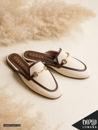 اسلیپر وارداتی جلوبسته گوچی لومانا - کد 2725
